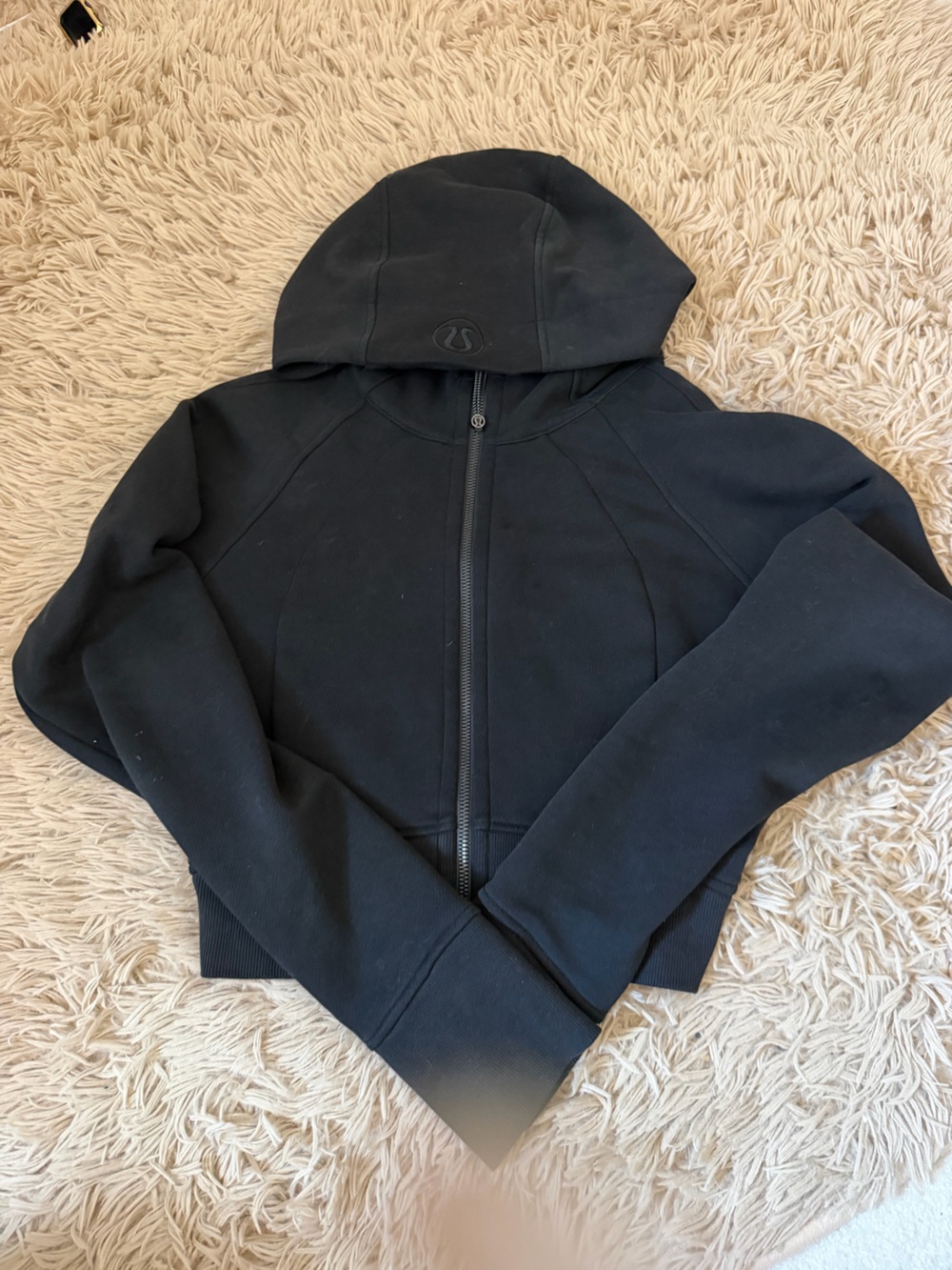 Lululemon NWT Scuba full zip cropped Size 6